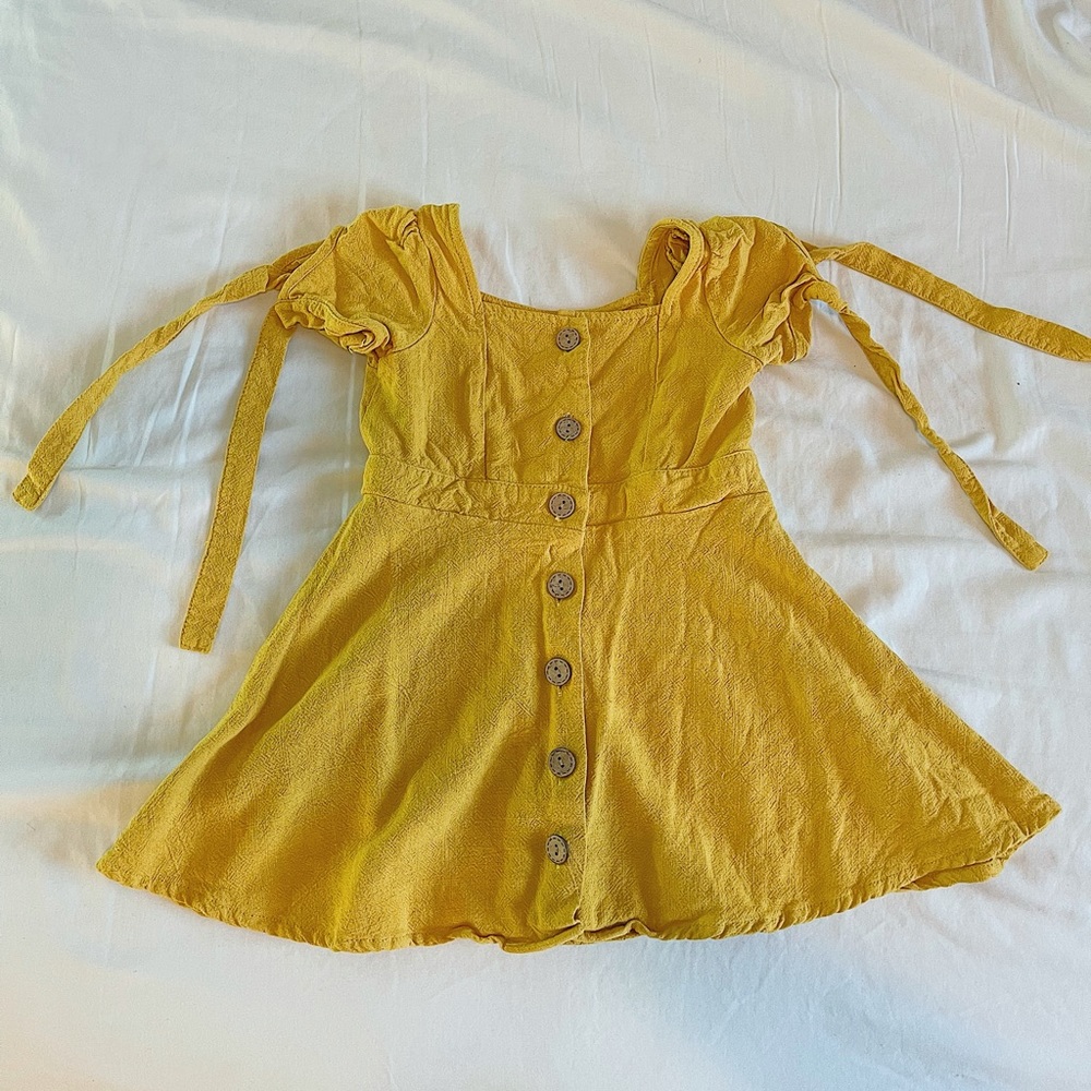 Yellow toddler dress (2T)